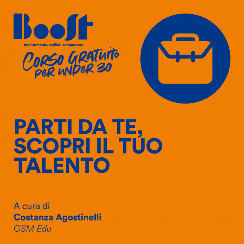 Parti da te, scopri il tuo talento |...